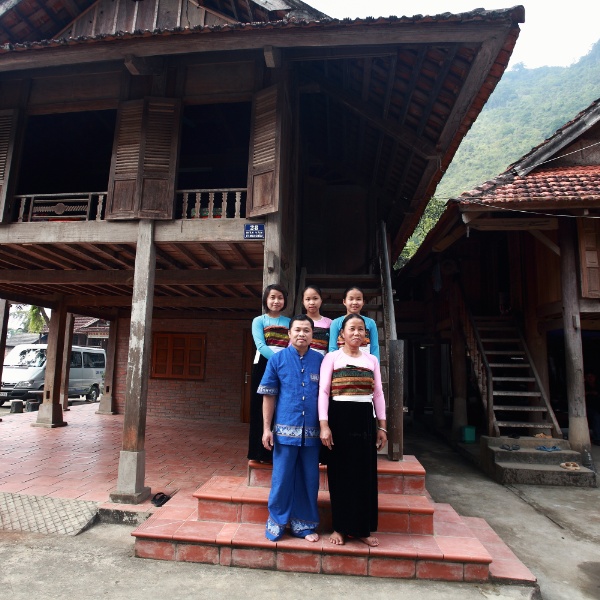 Overnight at Mr. Cuong's stilt house in Mai Chau